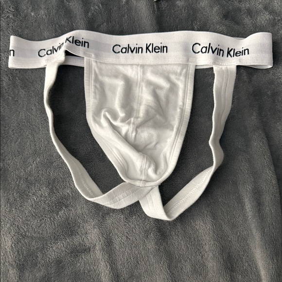 Calvin Klein Men's White Jockstrap - Picture 1 of 4